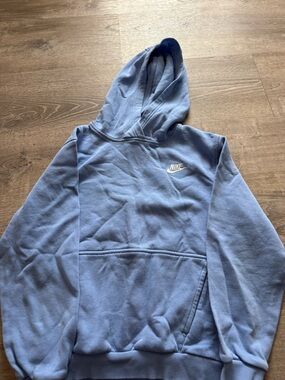 Nike Light Blue Fleece Hoodie with Tag